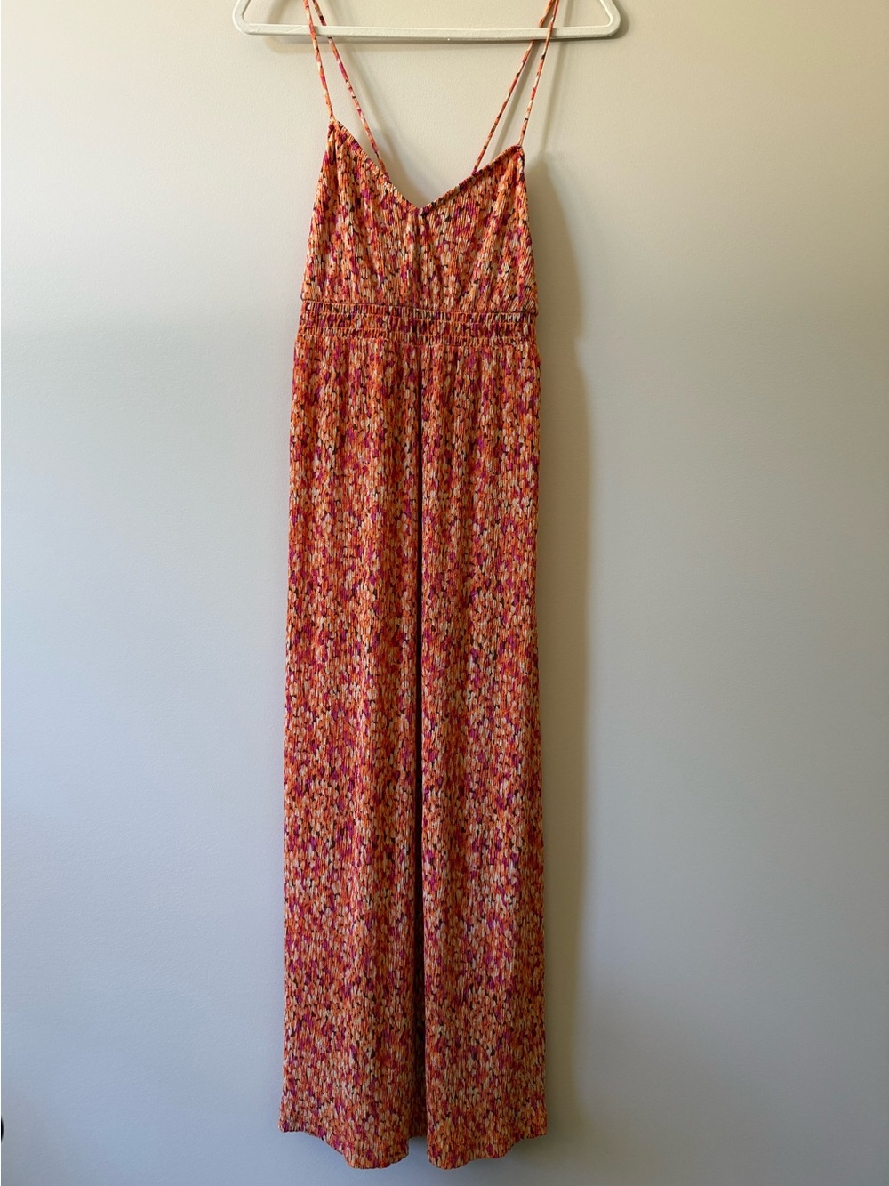 Mango Multicolor Floral Midi Dress